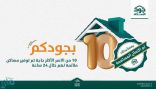 “جود الإسكان” يُسهم في توفير مساكن ودعم الإيجار لـ62 أسرة