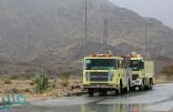 الدفاع المدني بمنطقة مكة المكرمة يحذّر من التقلبات الجوية