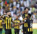 الاتحاد يصالح جماهيره بثلاثية في شباك الرائد بالدوري