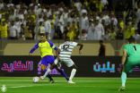 النصر يلاحق الاتحاد على الصدارة بثنائية أمام الطائي