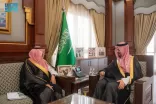 الأمير سلمان بن سلطان يستقبل رئيس مجلس إدارة غرفة المدينة المنورة