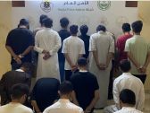 ضبط (24) شخصًا لمضايقتهم مرتادي الأماكن العامة وارتكاب مخالفات مرورية بالطائف