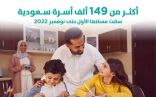 “سكني”: أكثر من 149 ألف أسرة سعودية سكنت مسكنها الأول منذ بداية العام