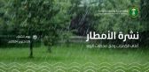 “البيئة” تسجل هطول أمطار في 8 مناطق و”مكة المكرمة” الأعلى بكميات 68.6 ملم