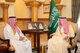 نائب أمير مكة يستقبل مدير البريد السعودي “سُبل” في المنطقة