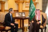 نائب أمير مكة يستقبل القنصل العام الياباني