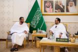 نائب أمير مكة يستقبل وزير الحج في مقر الإمارة بمشعر عرفات