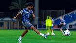 الهلال يجري مرانه الأخير قبل السفر إلى النمسا ظهر الغد