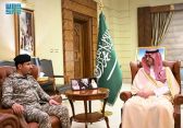 محافظ جدة يستقبل قائد القوة الخاصة للأمن الدبلوماسي بمنطقة مكة المكرمة