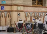 مصليات وغرفة خاصة بالصم وعربات تنقل لخدمة كبار السن وذوي الإعاقة في المسجد النبوي